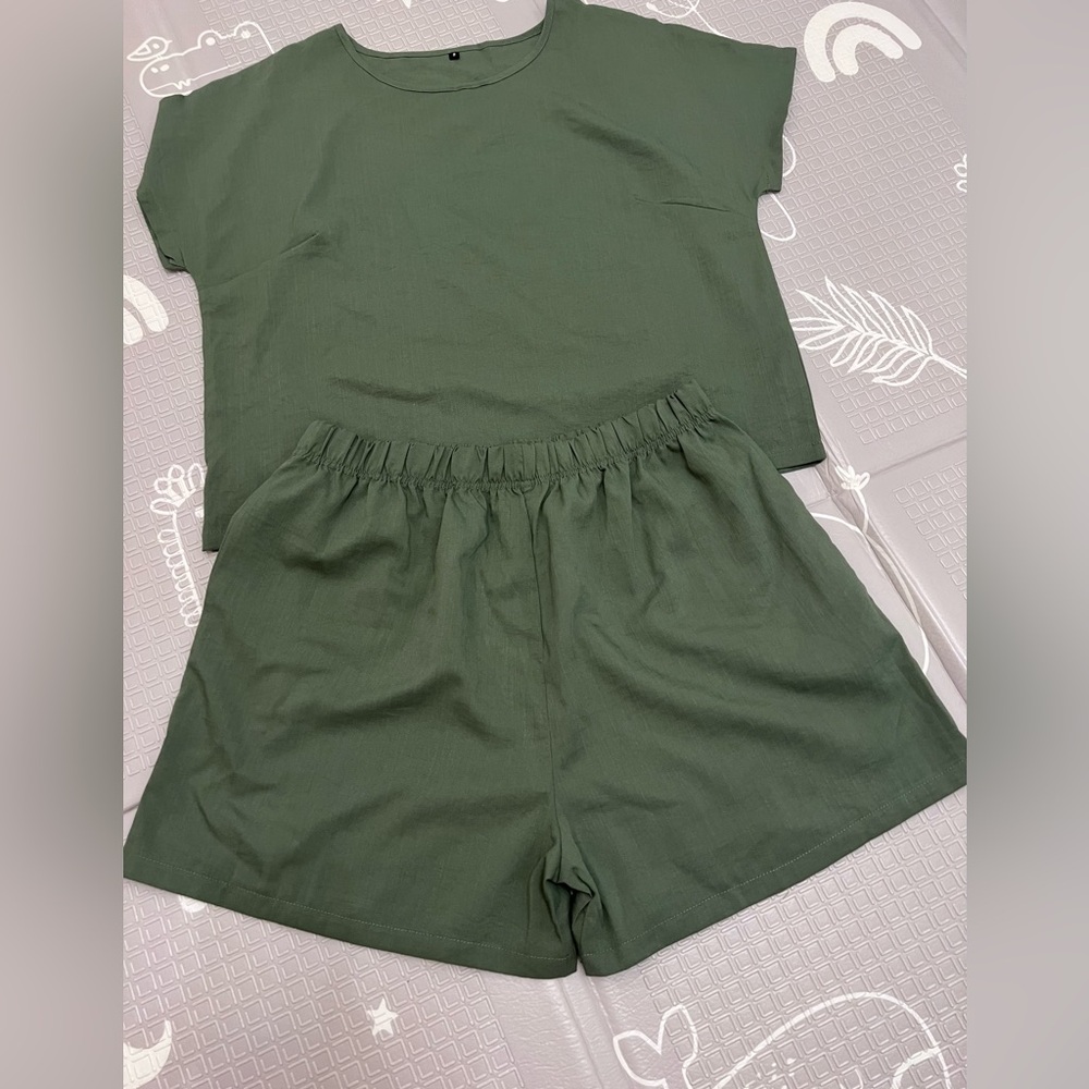 Olive Green Women's Set